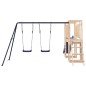 vidaXL Parque infantil de exterior madera maciza de pino vidaXL Parque infantil de exterior madera maciza de pino