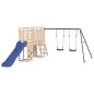 vidaXL Parque infantil de exterior madera maciza de pino vidaXL Parque infantil de exterior madera maciza de pino