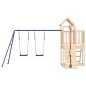 vidaXL Parque infantil de exterior madera maciza de pino vidaXL Parque infantil de exterior madera maciza de pino
