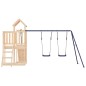 vidaXL Parque infantil de exterior madera maciza de pino vidaXL Parque infantil de exterior madera maciza de pino