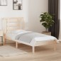vidaXL Estructura de cama madera maciza 75x190 cm vidaXL Estructura de cama madera maciza 75x190 cm