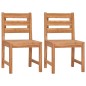 vidaXL Juego de comedor para jardín 5 piezas madera maciza de teca vidaXL Juego de comedor para jardín 5 piezas madera maciza de teca