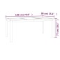 vidaXL Juego de comedor de jardín 7 piezas madera maciza de teca vidaXL Juego de comedor de jardín 7 piezas madera maciza de teca