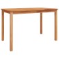 vidaXL Juego de comedor de jardín 7 piezas madera maciza de teca vidaXL Juego de comedor de jardín 7 piezas madera maciza de teca