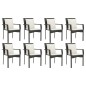 vidaXL Set de comedor de jardín 9 pzas y cojines ratán sintético negro vidaXL Set de comedor de jardín 9 pzas y cojines ratán sintético negro