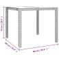vidaXL Set comedor de jardín 5 pzas con cojines ratán sintético beige vidaXL Set comedor de jardín 5 pzas con cojines ratán sintético beige
