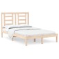 vidaXL Estructura de cama madera maciza de pino 120x200 cm vidaXL Estructura de cama madera maciza de pino 120x200 cm