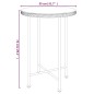 vidaXL Juego de comedor de jardín 5 piezas ratán sintético vidaXL Juego de comedor de jardín 5 piezas ratán sintético
