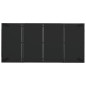 vidaXL Set de comedor de jardín 7 pzas y cojines ratán sintético negro vidaXL Set de comedor de jardín 7 pzas y cojines ratán sintético negro