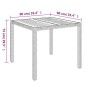 vidaXL Set de muebles jardín 5 pzas con cojines ratán sintético negro vidaXL Set de muebles jardín 5 pzas con cojines ratán sintético negro
