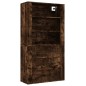 vidaXL Aparador alto madera contrachapada roble ahumado vidaXL Aparador alto madera contrachapada roble ahumado
