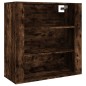vidaXL Aparador alto madera contrachapada roble ahumado vidaXL Aparador alto madera contrachapada roble ahumado