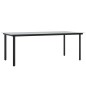 vidaXL Set de comedor de jardín 9 pzas y cojines ratán sintético negro vidaXL Set de comedor de jardín 9 pzas y cojines ratán sintético negro