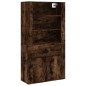 vidaXL Aparador alto madera contrachapada roble ahumado vidaXL Aparador alto madera contrachapada roble ahumado