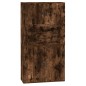 vidaXL Aparador alto madera contrachapada roble ahumado vidaXL Aparador alto madera contrachapada roble ahumado