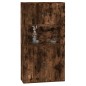 vidaXL Aparador alto madera contrachapada roble ahumado vidaXL Aparador alto madera contrachapada roble ahumado