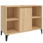 vidaXL Set de muebles de baño 3 pzas madera contrachapada roble Sonoma vidaXL Set de muebles de baño 3 pzas madera contrachapada roble Sonoma