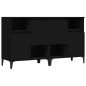 vidaXL Aparadores 2 uds madera contrachapada negro 60x35x70 cm vidaXL Aparadores 2 uds madera contrachapada negro 60x35x70 cm
