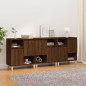 vidaXL Aparadores 3 uds madera contrachapada marrón roble 60x35x70 cm vidaXL Aparadores 3 uds madera contrachapada marrón roble 60x35x70 cm