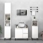 vidaXL Set de muebles de baño 3 piezas madera contrachapada blanco vidaXL Set de muebles de baño 3 piezas madera contrachapada blanco