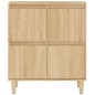 vidaXL Aparadores 2 uds madera contrachapada roble Sonoma 60x35x70 cm vidaXL Aparadores 2 uds madera contrachapada roble Sonoma 60x35x70 cm