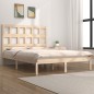 vidaXL Estructura de cama madera maciza de pino 180x200 cm vidaXL Estructura de cama madera maciza de pino 180x200 cm
