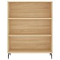 vidaXL Aparador alto madera contrachapada color roble 69,5x34x180 cm vidaXL Aparador alto madera contrachapada color roble 69,5x34x180 cm