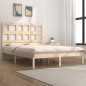 vidaXL Estructura de cama de madera maciza de pino 200x200 cm vidaXL Estructura de cama de madera maciza de pino 200x200 cm