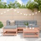 vidaXL Juego de muebles jardín 5 pzas y cojines madera abeto Douglas vidaXL Juego de muebles jardín 5 pzas y cojines madera abeto Douglas