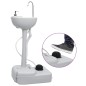 vidaXL Juego de inodoro con lavabo portátil para camping vidaXL Juego de inodoro con lavabo portátil para camping