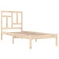 vidaXL Estructura de cama de madera maciza de pino 90x200 cm vidaXL Estructura de cama de madera maciza de pino 90x200 cm