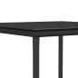 vidaXL Juego comedor jardín 3 piezas y cojines ratán sintético y acero vidaXL Juego comedor jardín 3 piezas y cojines ratán sintético y acero