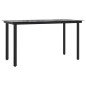 vidaXL Juego comedor jardín 5 piezas y cojines ratán sintético y acero vidaXL Juego comedor jardín 5 piezas y cojines ratán sintético y acero