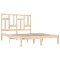 vidaXL Estructura de cama de madera maciza de pino 200x200 cm
