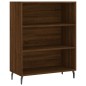 vidaXL Aparador alto madera contrachapada marrón roble 69,5x34x180 cm vidaXL Aparador alto madera contrachapada marrón roble 69,5x34x180 cm