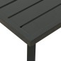 vidaXL Juego de muebles de jardín 2 piezas acero gris antracita vidaXL Juego de muebles de jardín 2 piezas acero gris antracita