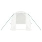 vidaXL Invernadero con estructura de acero blanco 8 m² 4x2x2 m vidaXL Invernadero con estructura de acero blanco 8 m² 4x2x2 m