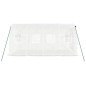 vidaXL Invernadero con estructura de acero blanco 8 m² 4x2x2 m vidaXL Invernadero con estructura de acero blanco 8 m² 4x2x2 m