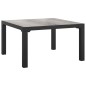 vidaXL Juego de muebles de jardín 8 pzas ratán sintético negro y gris vidaXL Juego de muebles de jardín 8 pzas ratán sintético negro y gris