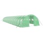 vidaXL Invernadero con estructura de acero verde 72 m² 18x4x2 m vidaXL Invernadero con estructura de acero verde 72 m² 18x4x2 m