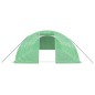 vidaXL Invernadero con estructura de acero verde 32 m² 8x4x2 m vidaXL Invernadero con estructura de acero verde 32 m² 8x4x2 m