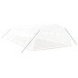 vidaXL Invernadero con estructura de acero blanco 40 m² 10x4x2 m vidaXL Invernadero con estructura de acero blanco 40 m² 10x4x2 m