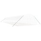 vidaXL Invernadero con estructura de acero blanco 120 m² 20x6x2,85 m vidaXL Invernadero con estructura de acero blanco 120 m² 20x6x2,85 m