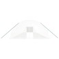 vidaXL Invernadero con estructura de acero blanco 120 m² 20x6x2,85 m vidaXL Invernadero con estructura de acero blanco 120 m² 20x6x2,85 m