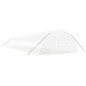 vidaXL Invernadero con estructura de acero blanco 120 m² 20x6x2,85 m vidaXL Invernadero con estructura de acero blanco 120 m² 20x6x2,85 m