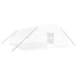 vidaXL Invernadero con estructura de acero blanco 48 m² 8x6x2,85 m vidaXL Invernadero con estructura de acero blanco 48 m² 8x6x2,85 m