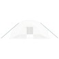 vidaXL Invernadero con estructura de acero blanco 48 m² 8x6x2,85 m vidaXL Invernadero con estructura de acero blanco 48 m² 8x6x2,85 m