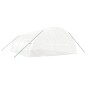 vidaXL Invernadero con estructura de acero blanco 48 m² 8x6x2,85 m vidaXL Invernadero con estructura de acero blanco 48 m² 8x6x2,85 m