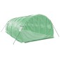 vidaXL Invernadero con estructura de acero verde 18 m² 6x3x2 m vidaXL Invernadero con estructura de acero verde 18 m² 6x3x2 m