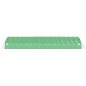 vidaXL Invernadero con estructura de acero verde 96 m² 16x6x2,85 m
